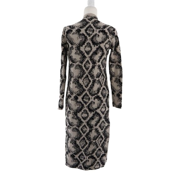 For‎ Thee Duster Cardigan Womens M Black Boho Eclectic Urban Mob Wife Lagenlook - Picture 3 of 8